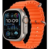 Apple Watch Ultra2 Cellular 49mm Titanium Case w Orange Ocean Band | Eponuda.ba