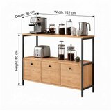 Hanah home Kuhinjski ormarić Brio Atlantic Pine | Eponuda.com