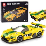  Tehnički blokovi Sportski automobil P1 GTR ŽUTO-ZELENA 368-dijelova ZA5781 | shoptok.hr