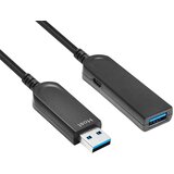 MicroConnect Optični kabel USB A-A 3.2, 20m, črn 10 GB, 5V/800mA, (5000117649) Cene