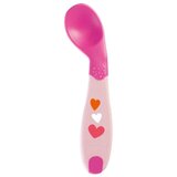 Chicco PLASTIČNA KAŠIČICA POD UGLOM,DEVOJČICE | ePonuda.com
