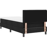  s opruga kutije s uzglavljem Crna 90 x 200 cm tkanina | shoptok.hr