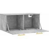  Zidni ormarić boja betona 80x36,5x35 cm od konstruiranog drva Siva 80 x 36.5 x 35 cm | shoptok.hr