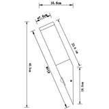 Globo 3157S - Spoljno svetlo DACIA 1xE27/60W/230V IP44 | Eponuda.com