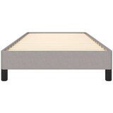 Za krevet svjetlosivi 100 x 200 cm od tkanine | shoptok.hr