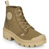 Palladium Visoke superge Pallabase TWILL Kaki | Shoptok.si