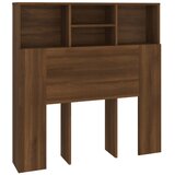  Uzglavlje s ormarićem boja smeđeg hrasta 100x19x103,5 cm | Eponuda.com