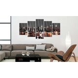 Slika na akrilnom staklu - Gray City [Glass] 100x50 | shoptok.hr