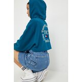 Tommy Jeans Dukserica za žene, boja: bijela, s kapuljačom, s aplikacijom | shoptok.hr