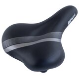  sedlo soft comfor oprugama crno sa sivim linijama Cene