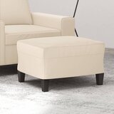  The Living Store Stolček za noge bež 60x50x41 cm tkanina iz mikrovlaken - Stolček Za Noge, (21456502) | Shoptok.si