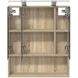  Kopalniška ogledalna omara Sonoma hrast 60 x 14.5 x 70 cm, (5000233246) | Shoptok.si