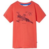  Dječja majica svjetlocrvena 128 | shoptok.hr