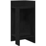  Pomoćni stolići 2 kom s policom crni 25,5x27x60 cm | Eponuda.ba