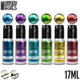 Green Stuff World set metal filters – interference colours metalik | 6x17ml | Eponuda.com