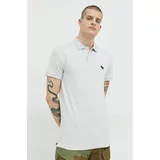 Abercrombie & Fitch Polo majica 3-pack za muškarce, boja: siva, melanž