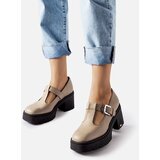Gemre Beige shoes Karino | Shoptok.si