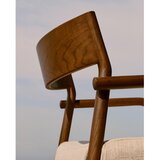 Kave Home Smeđa/bež blagovaonska stolica Falconera – | shoptok.hr