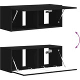  Komplet TV omaric 6 pcs Črna Konstruiran les - - črna - 96.11 - 98 x 31 x 29,5 cm - 2025-vidaXL-Uvoz_2 | Shoptok.si
