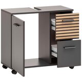 Stylife Omarica Za Pod Umivalnik Katta, Antracit, Barva Hrasta | Shoptok.si