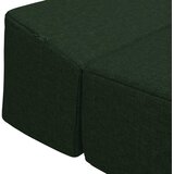 SOFA na razvlačenje Tamnozelena 200 x 70 x 15 cm Tkanina | Shoptok.si