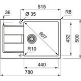 Franke 2 S2D 611-78 XL 143.0590.221 | ePonuda.com