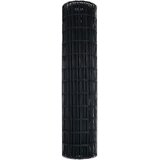 Euro ograda 1,2 x 25 m Željezo prekriveno PVC-om Siva | shoptok.hr
