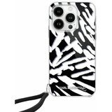 Karl Lagerfeld OVITEK IML Z VZORECEM ZEBRA ZA IPHONE 15 PRO ČRN, (21897232) | Shoptok.si