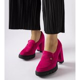 Gemre Pink block heels Vinceza | Shoptok.si