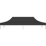  Krov za šator za zabave 6 x 3 m crni 270 g/m² | shoptok.hr