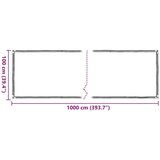  Pokrov za rastline z očesci 1x10 m polietilen, (5000287614) | Shoptok.si