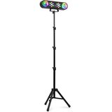 N-gear PB-ONE Partybar, 2 PAR reflektora + 2 disko kugle, tronožac, daljinski | shoptok.hr