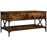 Stolić za kavu boja hrasta 100 x 50 x 50 cm od drva i metala | shoptok.hr