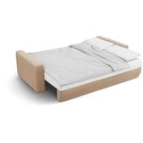 Cosmopolitan Design Svjetlo smeđa baršunasti sklopiva/s prostorom za odlaganje sofa 238 cm Belfast – | shoptok.hr
