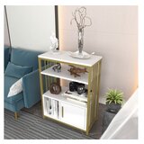 Hanah home polica za knjige letos white gold | ePonuda.com