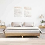  Okvir kreveta bez madraca boja hrasta artisan 160x200 cm | shoptok.hr