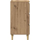 vidaXL Noćni ormarić Artisan hrast 40x35x69 cm izrađeno drvo | shoptok.hr