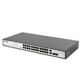 Digitus DN-95343 network switch Unmanaged Fast Ethernet (10 /100) Power over Ethernet (PoE) 1U Black, Silver Cijene