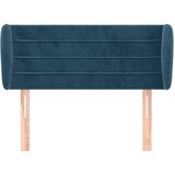  Uzglavlje s ušima tamnoplavo 103x23x78/88 cm baršunasto | Eponuda.ba