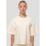 GymBeam Women‘s Mochi Oversized T-Shirt Cream XS Cene