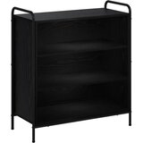  Kreveta Crni hrast 97 x 33 x 81 cm Konstruirano drvo - Crni hrast s 2 police 73 x 33 x 81 cm | shoptok.hr