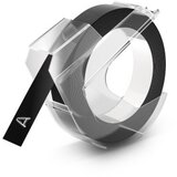 Dymo 3D Label Tape 9 mm x 3 m Plastic glossy black Cijene