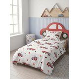 Sinsay Komplet pamučne posteljine s plahtom s motivom vatrogasnih vozila | shoptok.hr