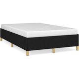 Furnova Posteljni okvir brez vzmetnice črn 120x190 cm blago, (21936766) | Shoptok.si