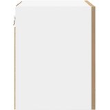  Viseći ormarić Umjetnički hrast i bijela 40 x 31 x 40 cm | shoptok.hr