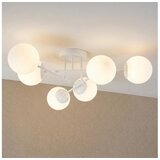  Plafonski luster MALENA 6xE14/5W/230V beo Cene