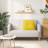  Jastuk za leđa Svijetlo žuta 60 x 19 x 50 cm tkanina | shoptok.hr