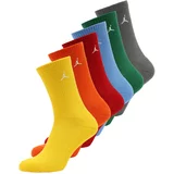 Jordan Čarape 'EVERYDAY ESSENTIALS' svijetloplava / žuta / siva / zelena / narančasta / crvena