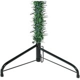  Tanka umjetna polovica božićnog drvca sa stalkom zelena 180 cm | shoptok.hr