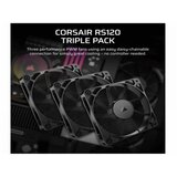 Corsair Ventilator RS120/120mm/triple pack/crna